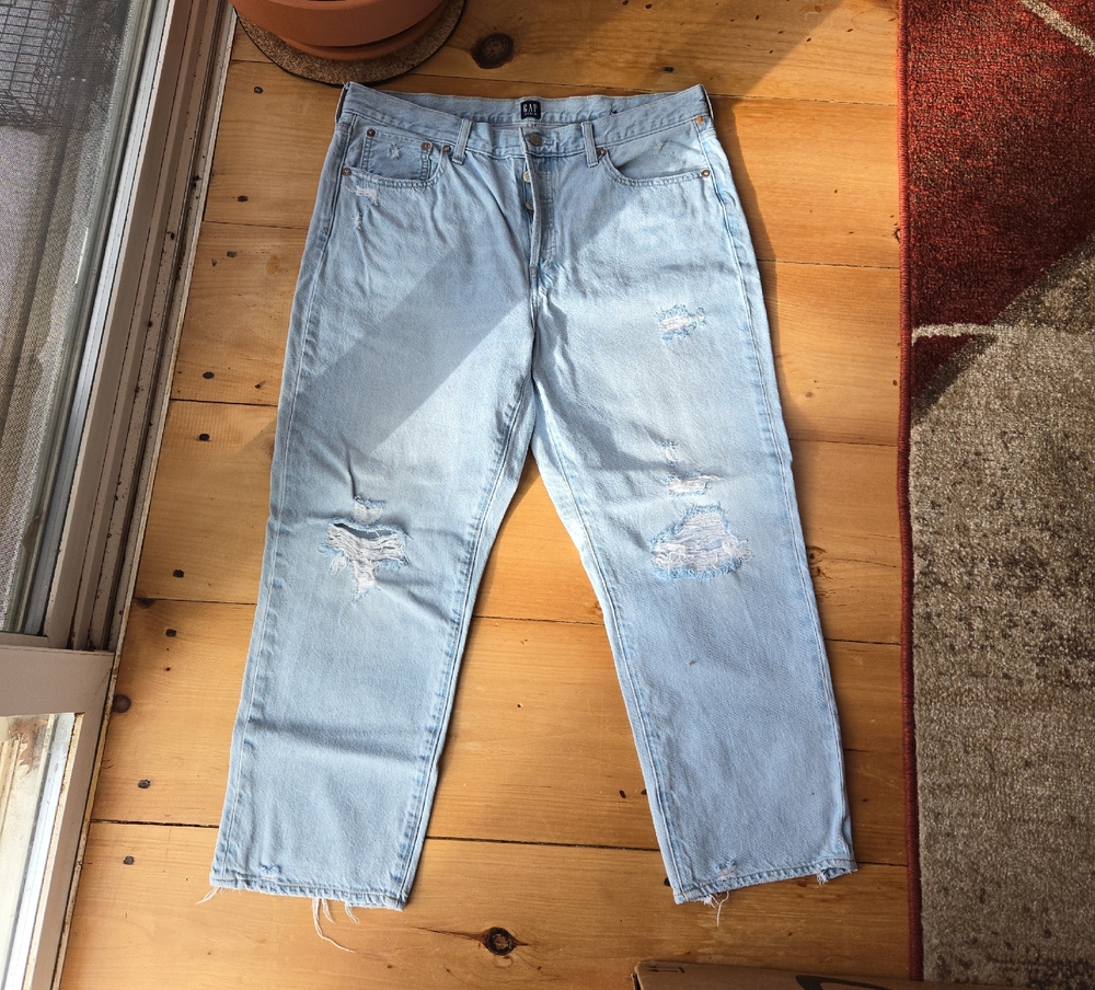 GAP Light Blue Boyfriend Jeans